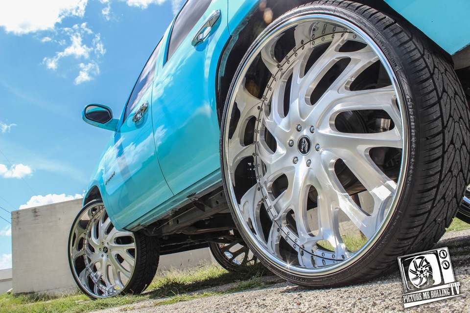 Chevrolet Tahoe 34" BIG Rims AMANI wheels — World Installer