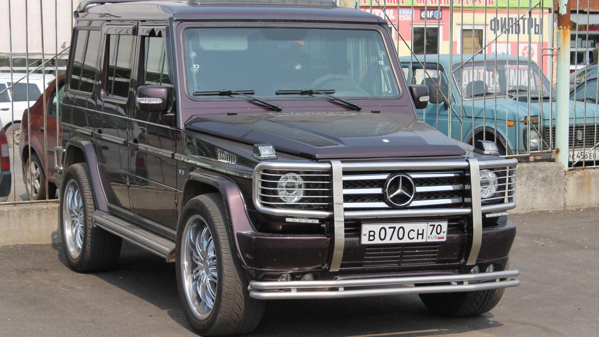 Mercedes-Benz G-Class (W463) 5.0 бензиновый 2000 | на DRIVE2