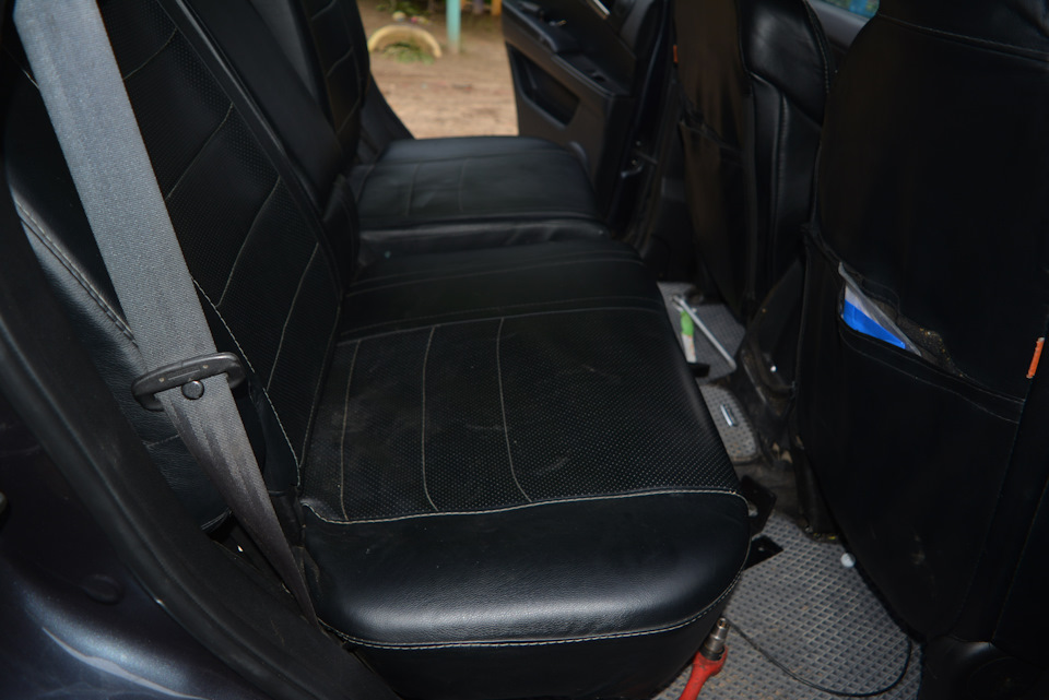 Сдвиг задних сидений — SsangYong Kyron, 2,3 л, 2009 года | своими ...