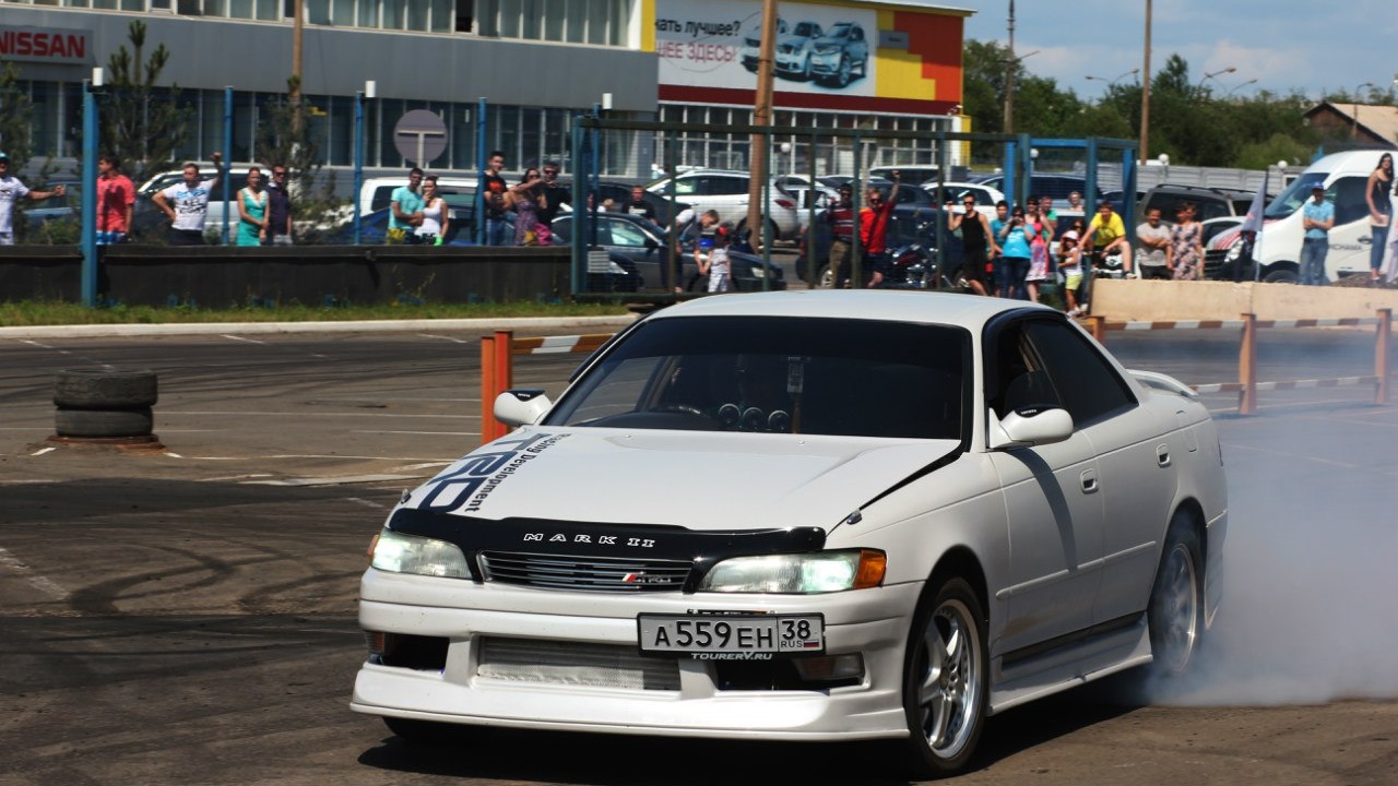 Toyota Mark II (90) 2.5 бензиновый 1995 | 1 JZ-GTE tt на DRIVE2