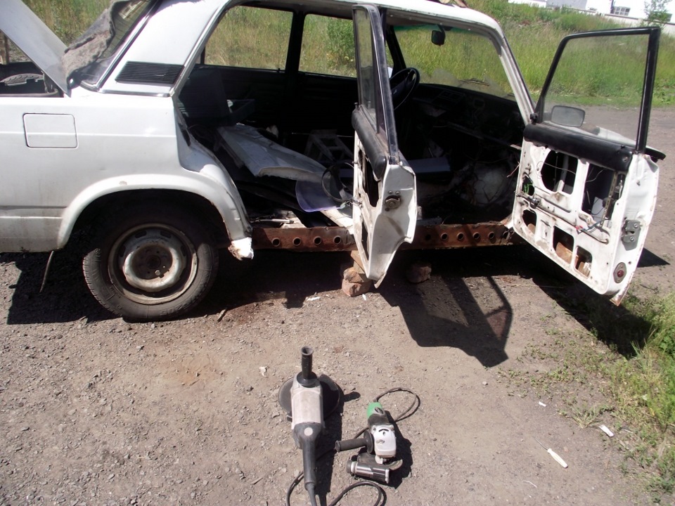 Стадия 3: Изгоняем рыжую. Часть 1. — Lada 2107, 1,5 л, 1994 года ...