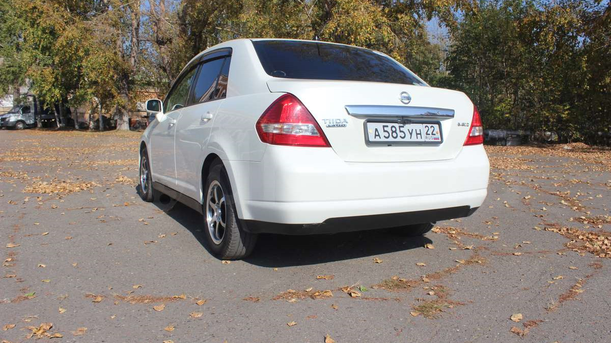 Nissan Tiida (1G) 1.5 бензиновый 2008 | Latio e-4wd на DRIVE2