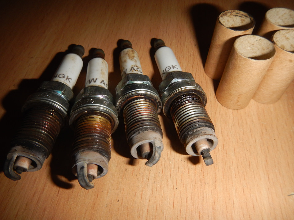 Старые свечи — Skoda Fabia Mk2