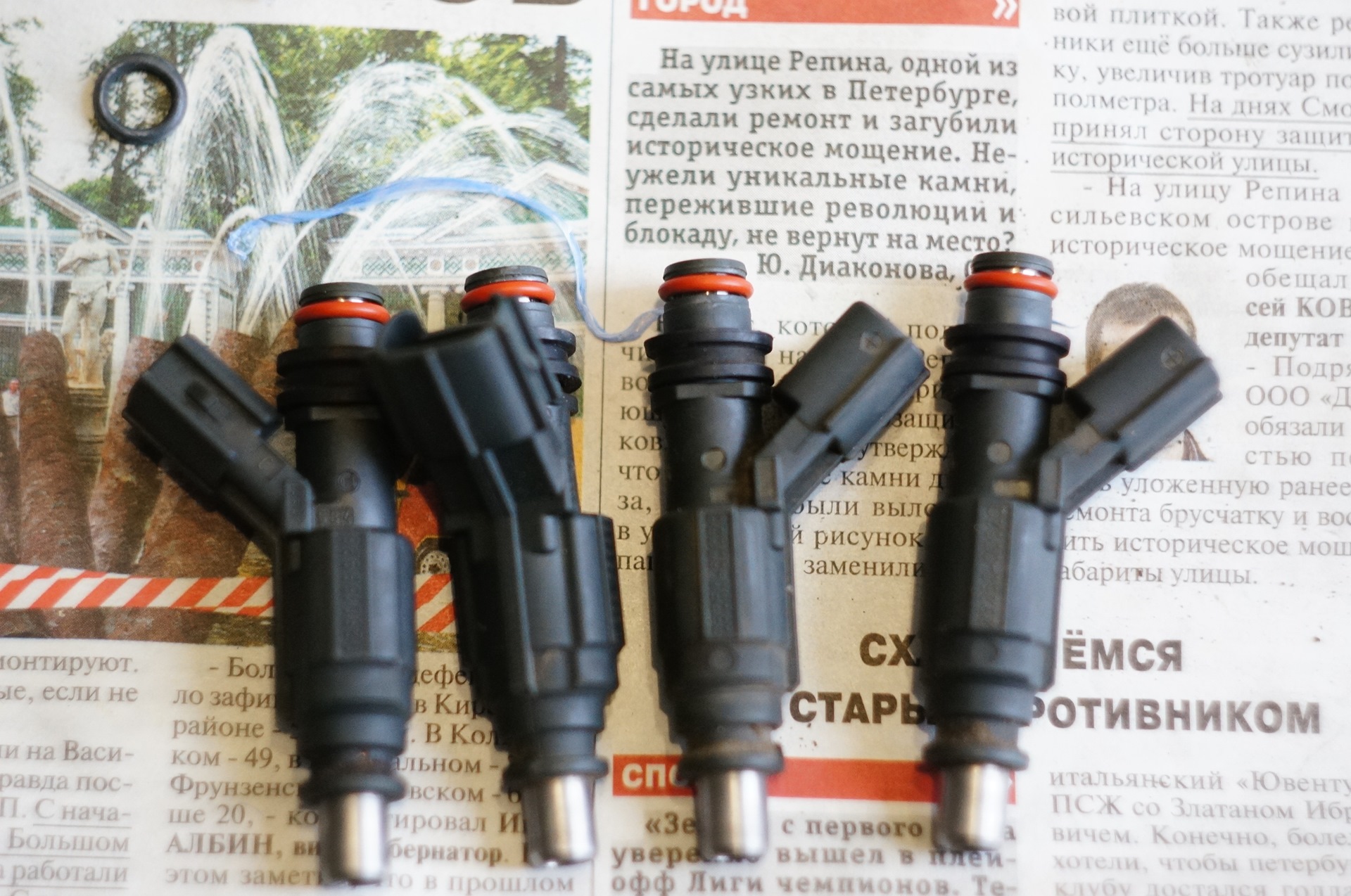 Дурная голова рукам покоя не даёт. Замена колец на форсунках. — Toyota ...