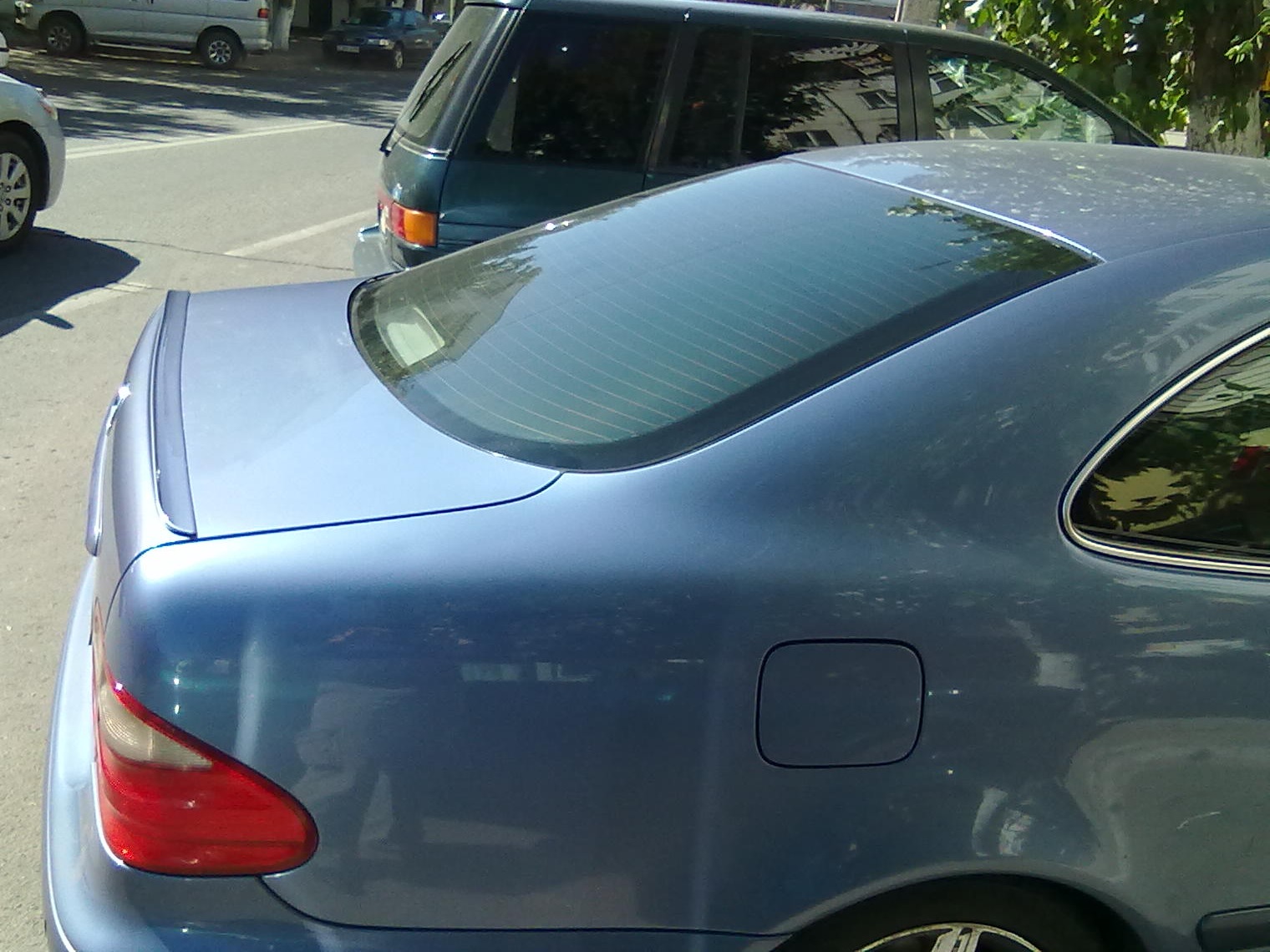 Спойлер в стиле ///М — Mercedes-Benz CLK (W208), 2,3 л, 1998 года ...