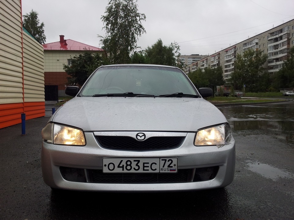 H4 … Фары ждут биксенон 6000К — Mazda Familia (BJ), 1,5 л, 1999 года ...