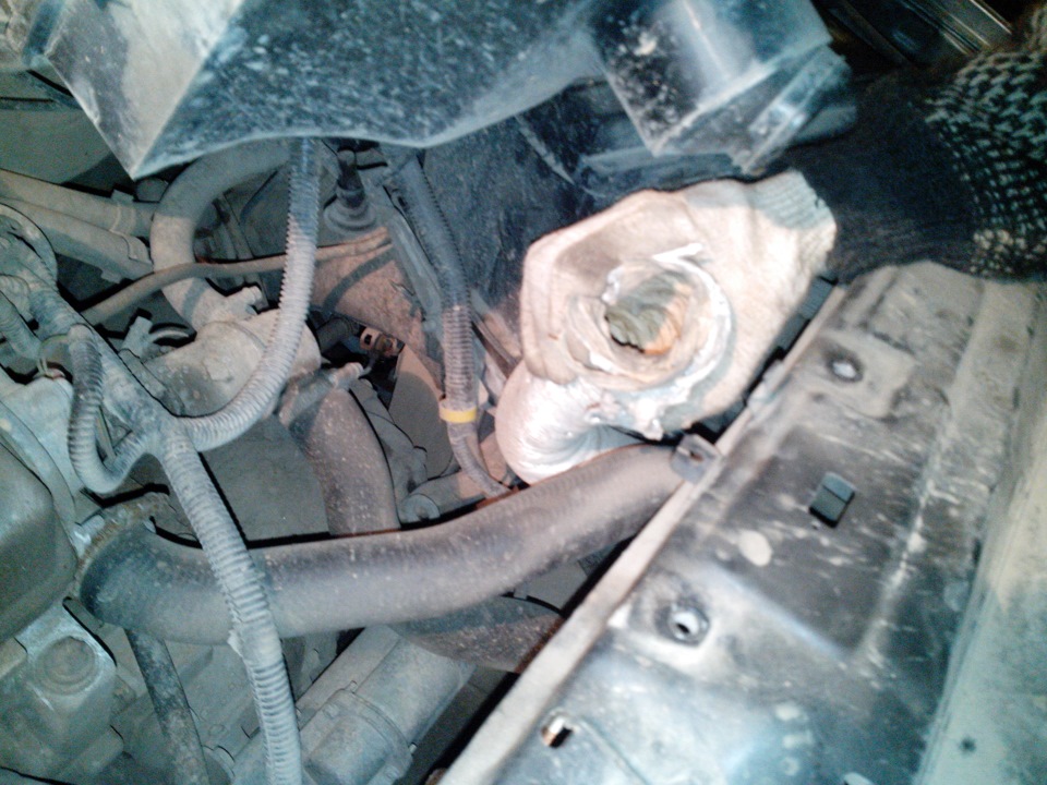 Замена высоковольтных проводов и гофрированной трубки воздушного ...