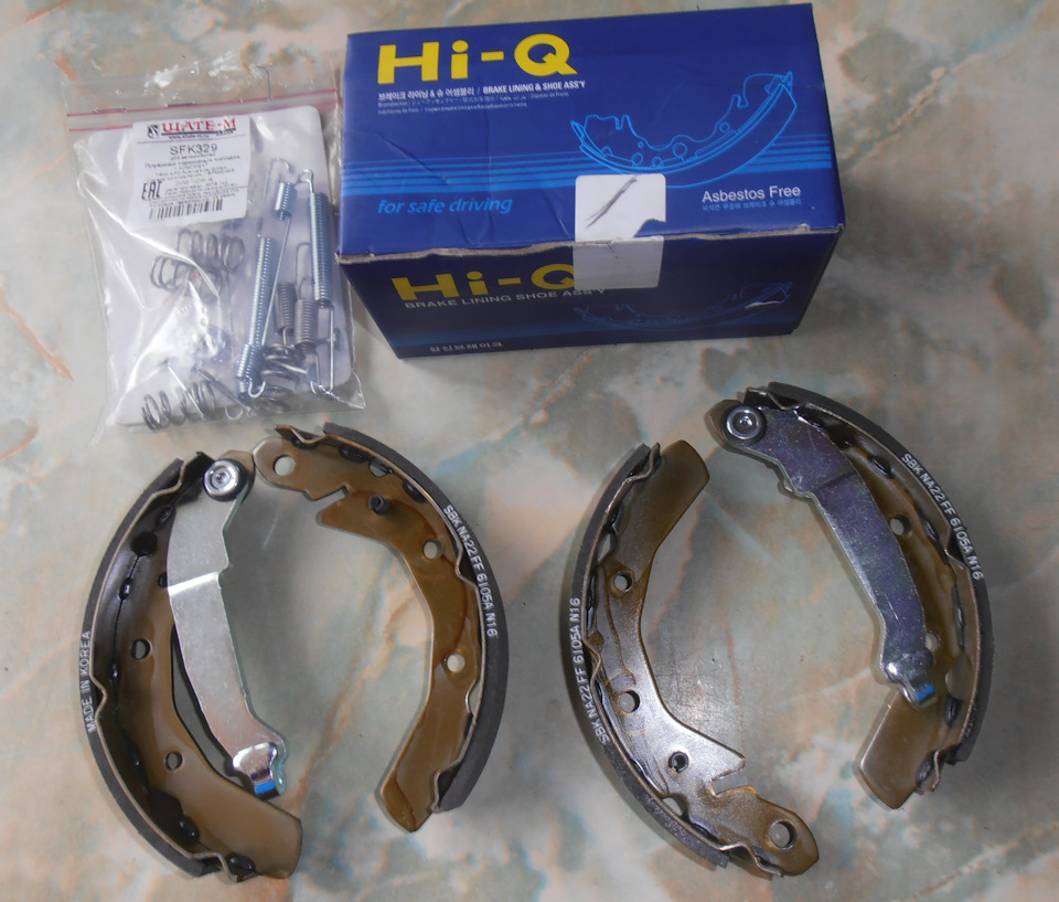 замена задних колодок и переход на летние колесики — Daewoo Matiz (M100 ...