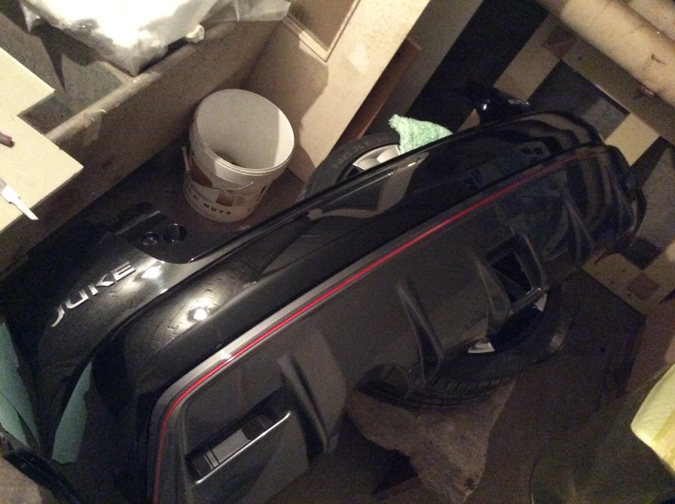 Nismo бампер — Nissan Juke (1G), 1,6 л, 2011 года | стайлинг | DRIVE2
