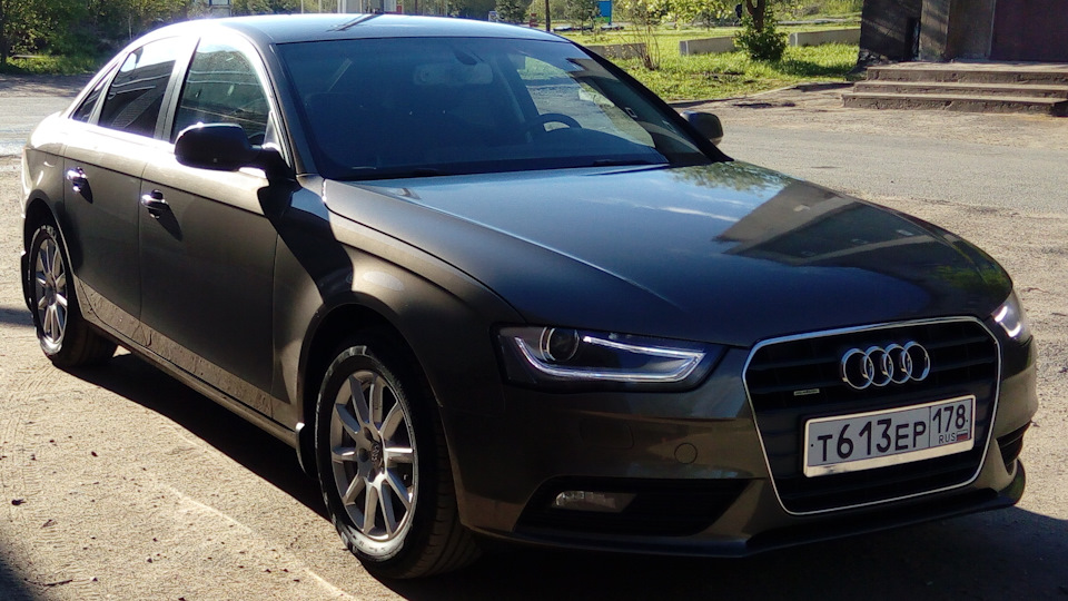 А как у Вас на а4 b8 fl открывается крышка багажника? — Audi A4 (B8), 1 ...