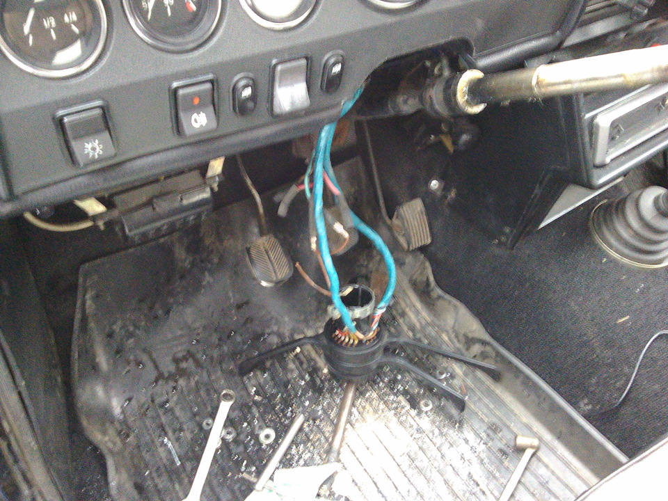 Замок зажигания приказал долго жить. — Lada 21061, 1,5 л, 1996 года ...