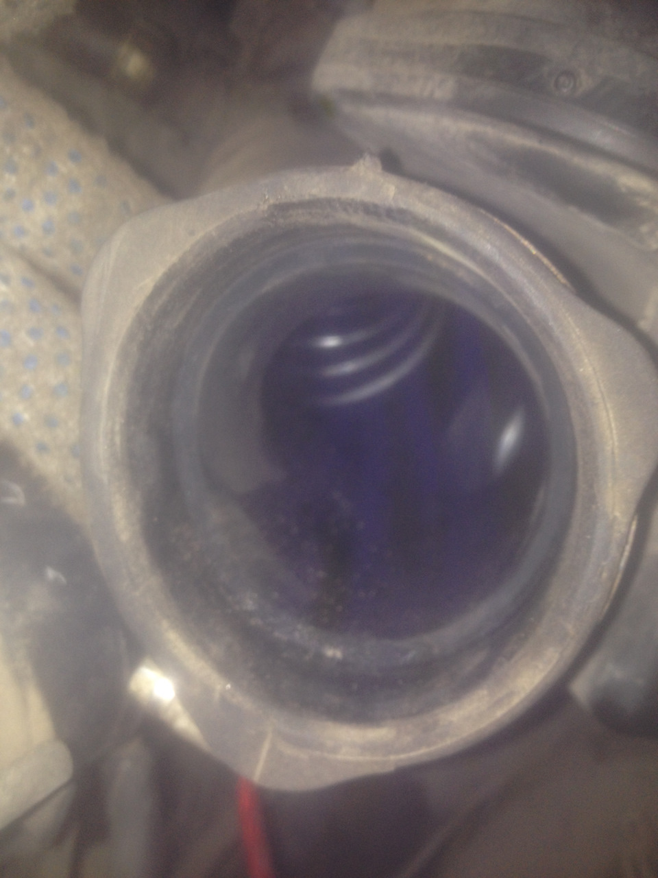 Масло в гофре — Nissan Almera II (N16), 1,5 л, 2005 года | наблюдение ...