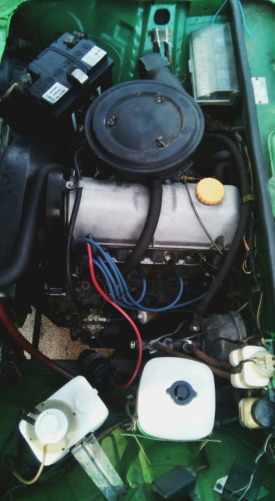 Регулировка клапанов, новые бачки. — Lada 2105, 1,3 л, 1981 года ...