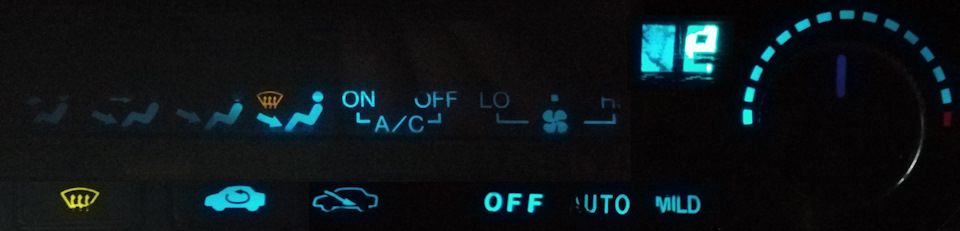 \"Пересвет\" Подсветка приборной панели Honda Prelude BA4 BA5 — Honda ...