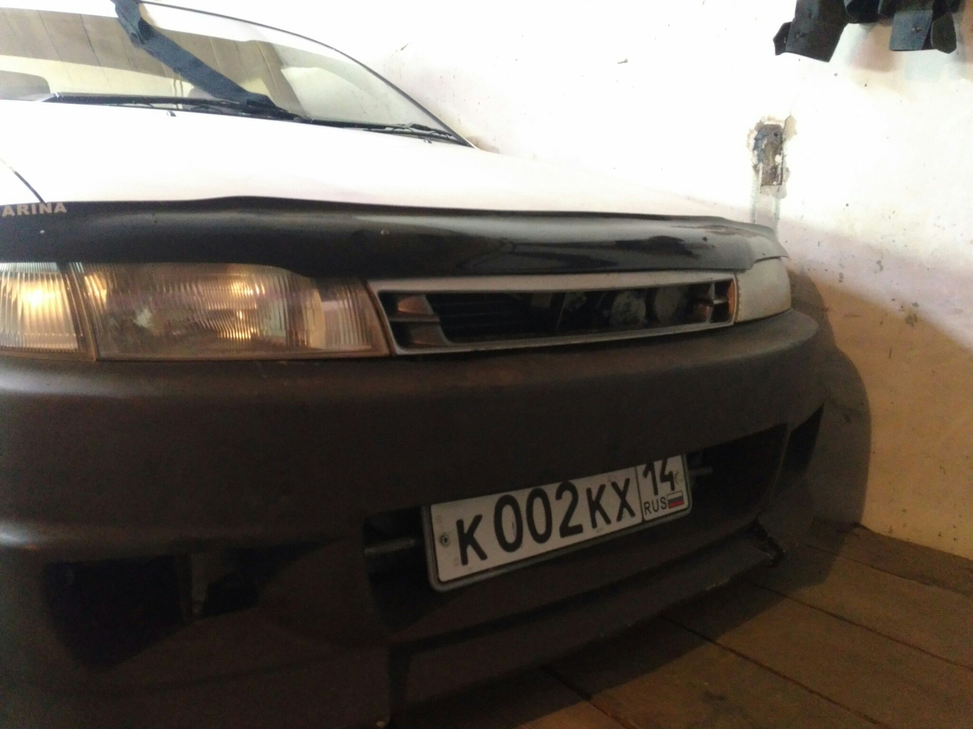 Изменения по мордашке — Toyota Carina (6G), 1,5 л, 1993 года | стайлинг ...