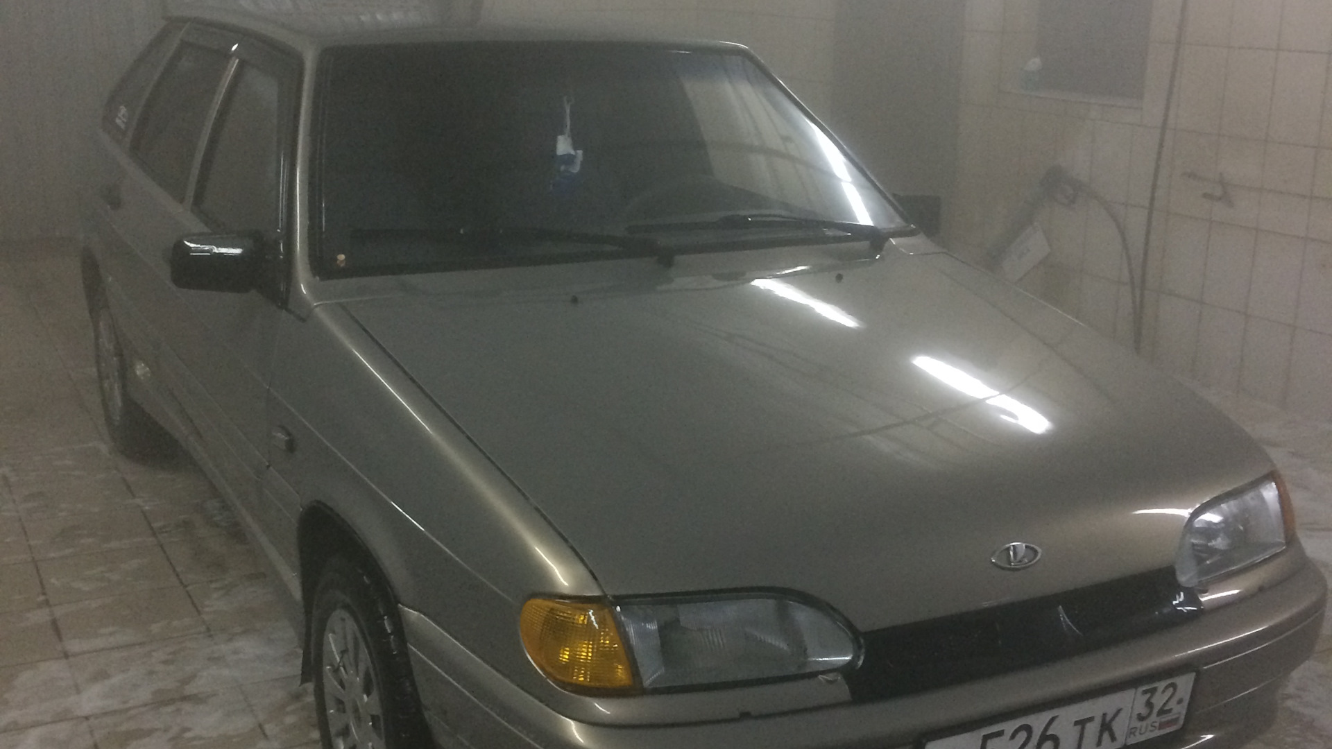 Lada 2114 1.6 бензиновый 2007 | Серо-бежевая на DRIVE2