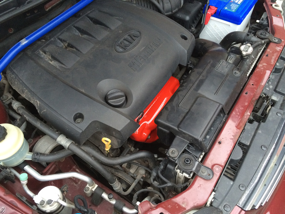 Крышка — KIA Spectra, 1,6 л, 2008 года | просто так | DRIVE2