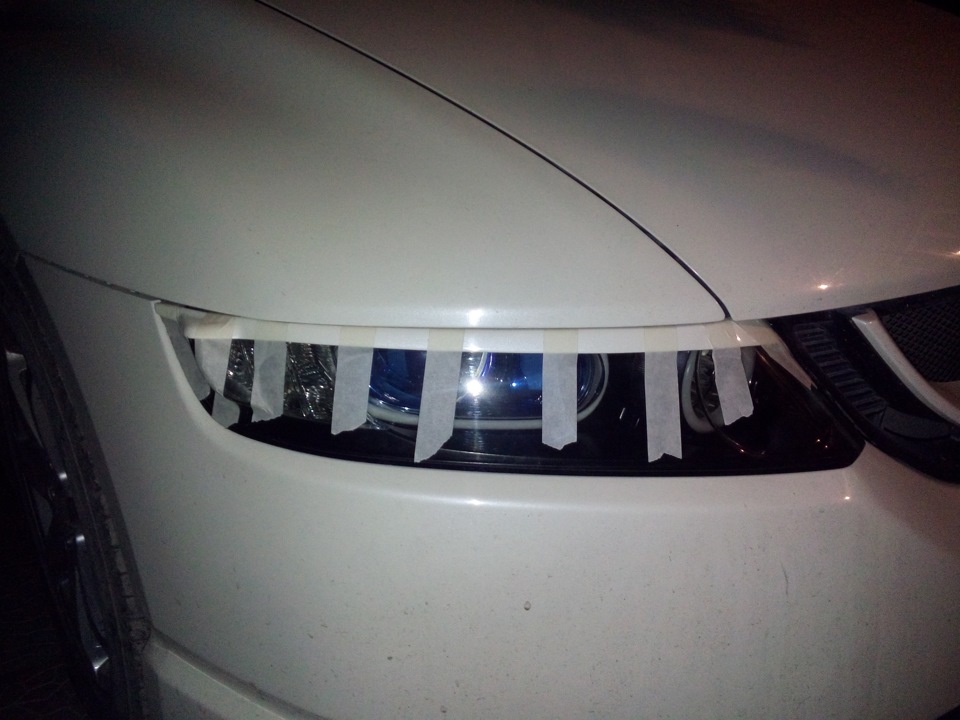 Реснички — мелочь, но приятно — Honda Odyssey (3G), 2,4 л, 2005 года ...