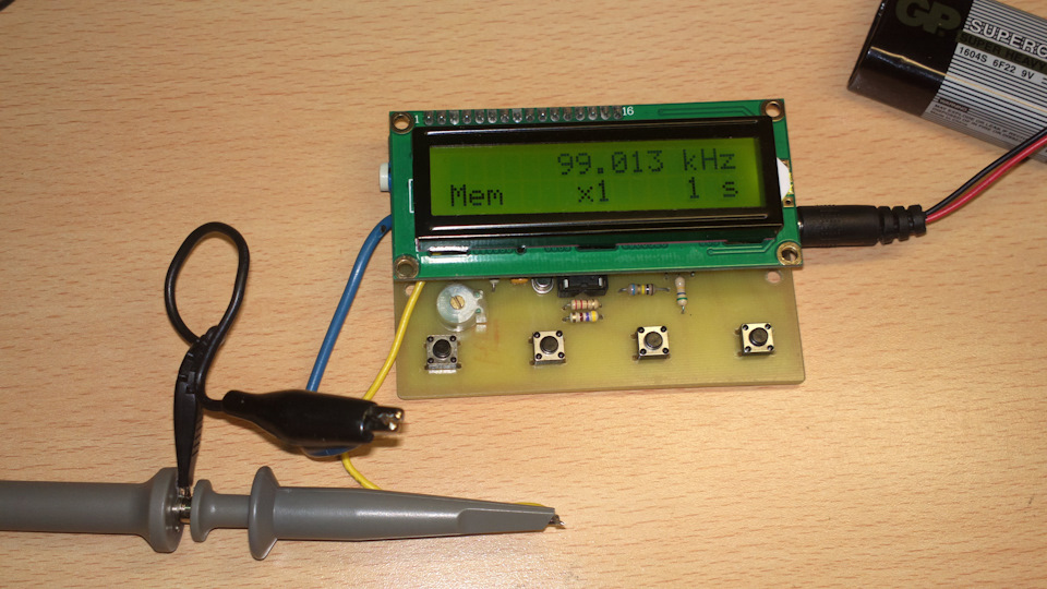 Многофункциональный частотомер на PIC16F84A — Сообщество «Электронные ...