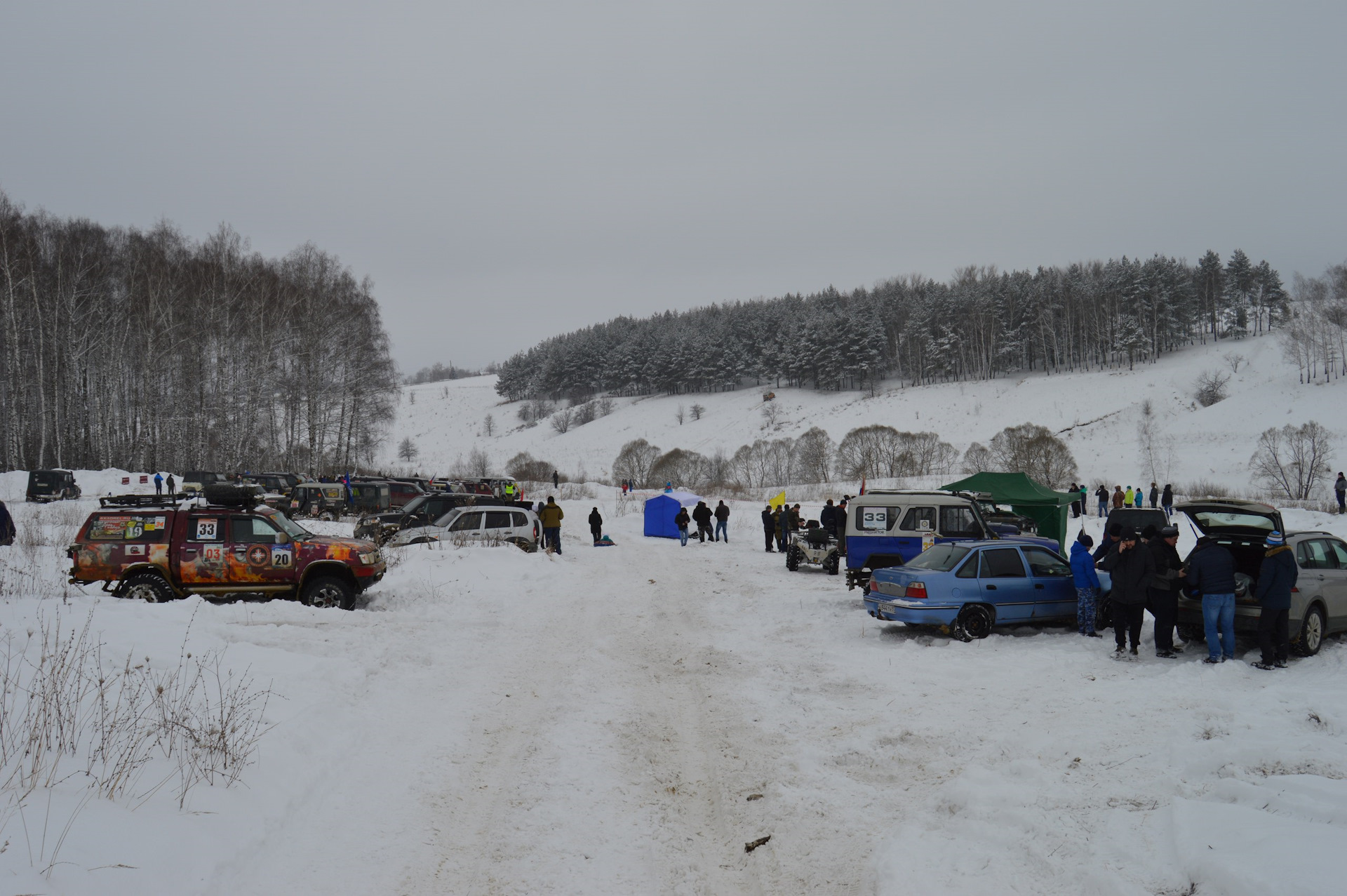 Автобиатлон в городе Острогожск в 2015г