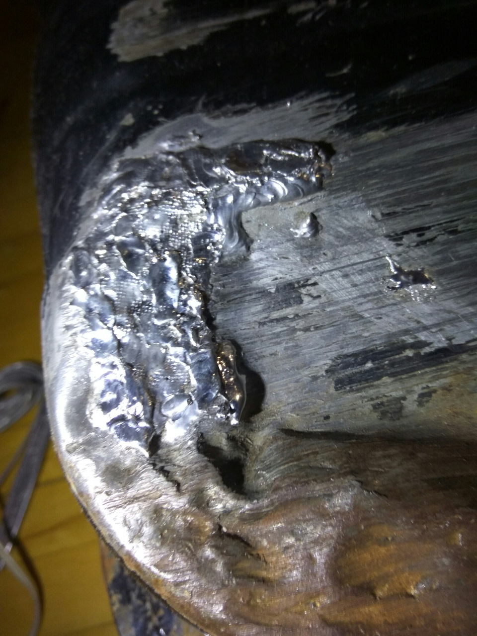 Ремонт топливного бака — Lada Калина хэтчбек, 1,6 л, 2007 года ...