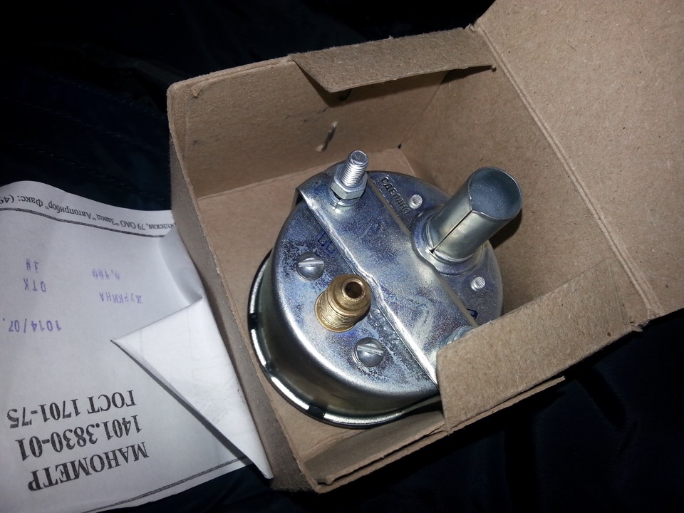 Масляный манометр — УАЗ 315195 Hunter, 2,7 л., 2010 года | своими ...