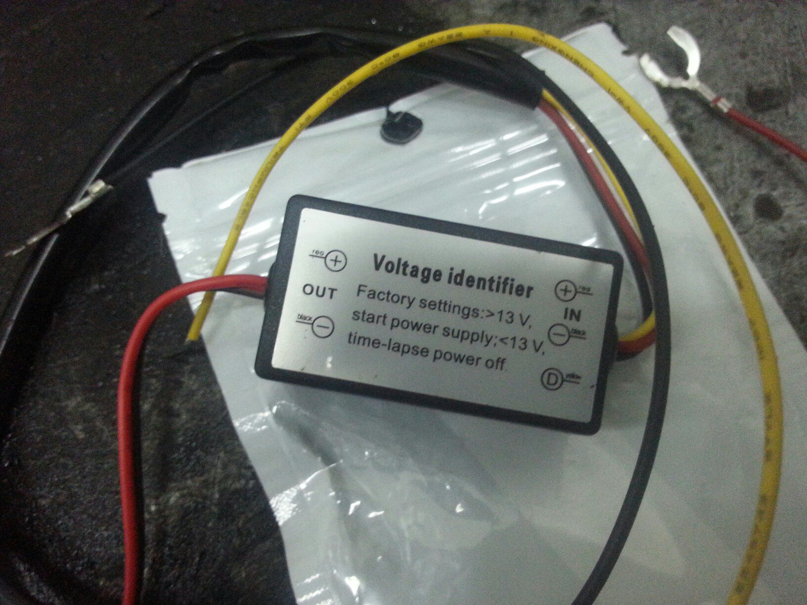 Voltage identifier схема подключения