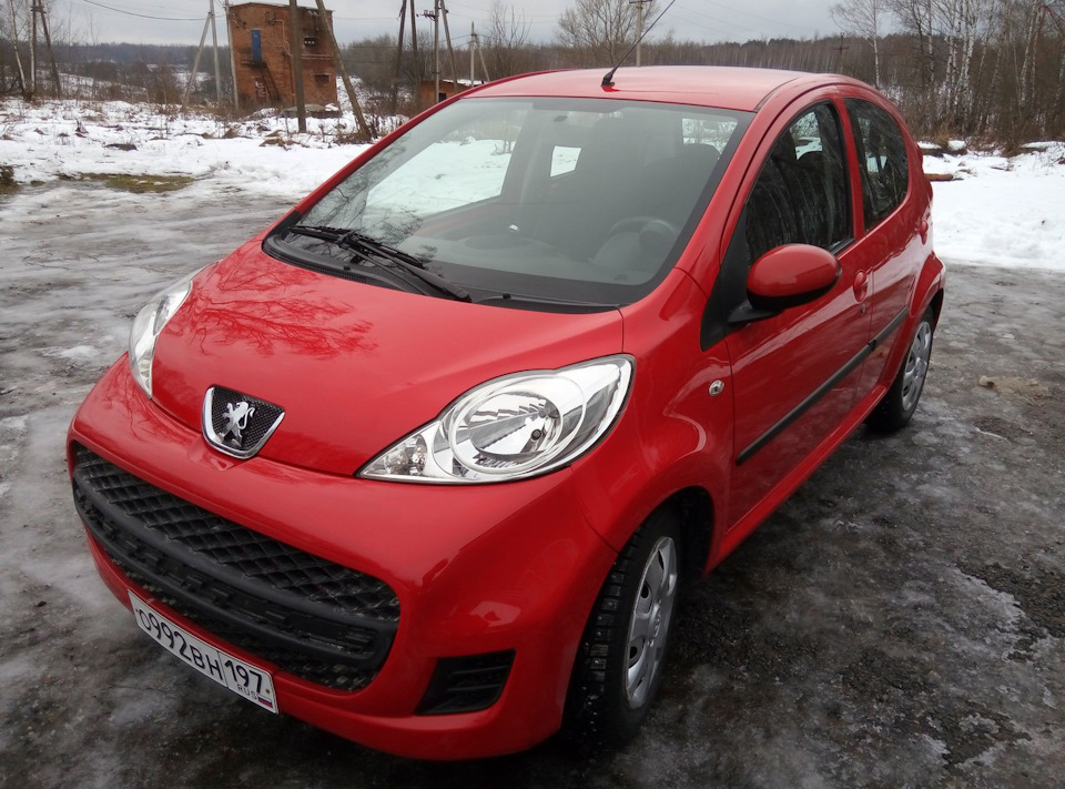 Аудиосистема в Peugeot 107