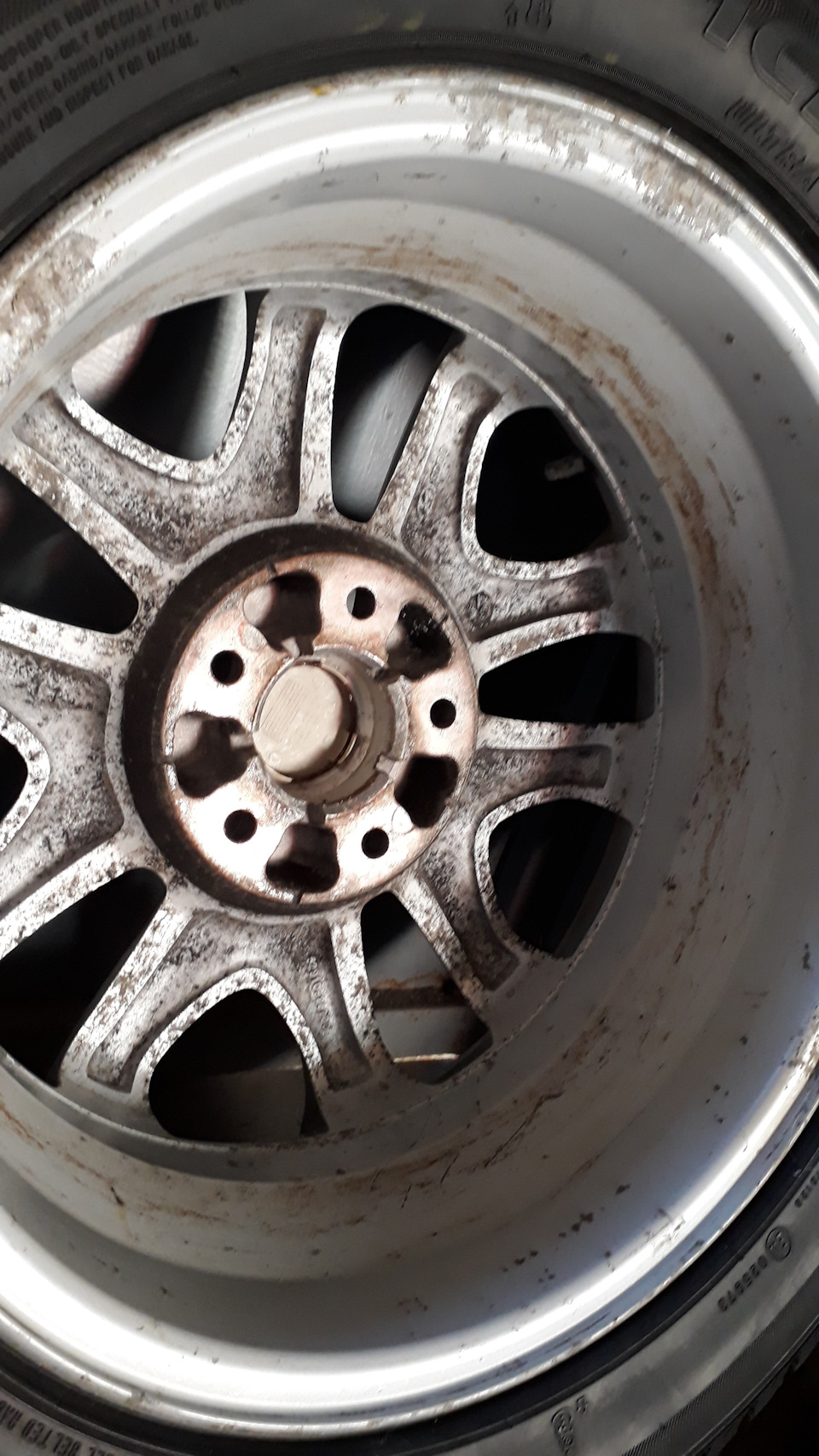 Shine Systems IronOFF-чистка дисков. — Hyundai i30 (1G), 1,6 л, 2009 ...