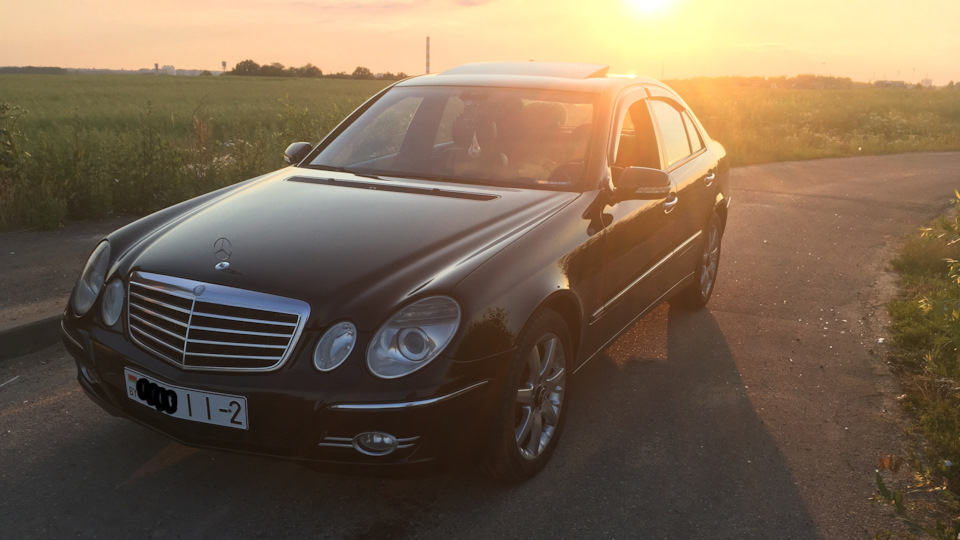 Диодный стоп сигнал — Mercedes-Benz E-Class (W211), 3 л, 2008 года ...