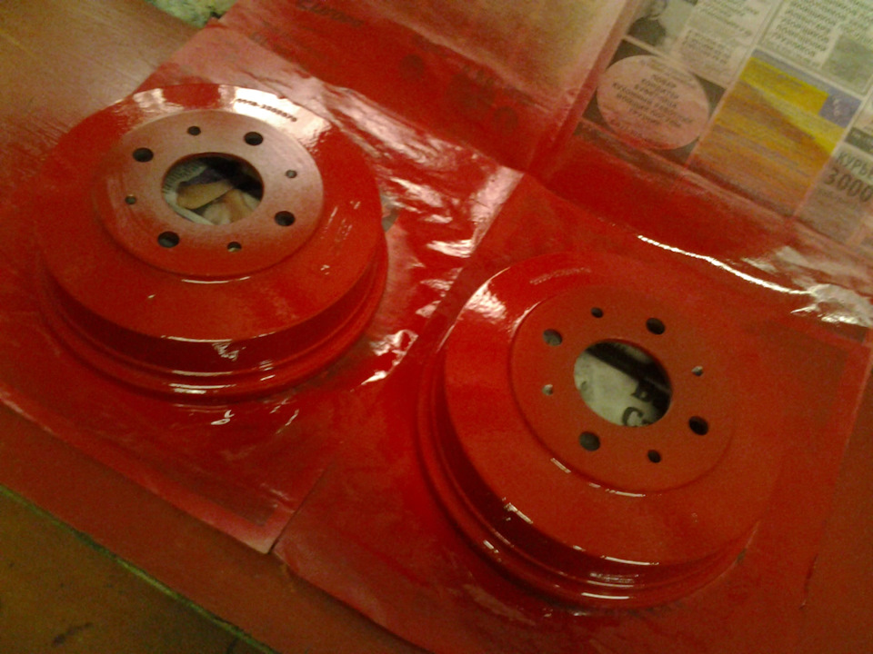 "Напоминалка" задние "барабаны"- замена — Lada Калина универсал, 1,4 л ...