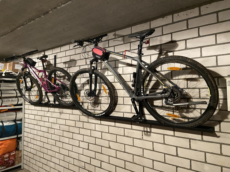 Как хранить велосипед в квартире: идеи, способы, фото и видео