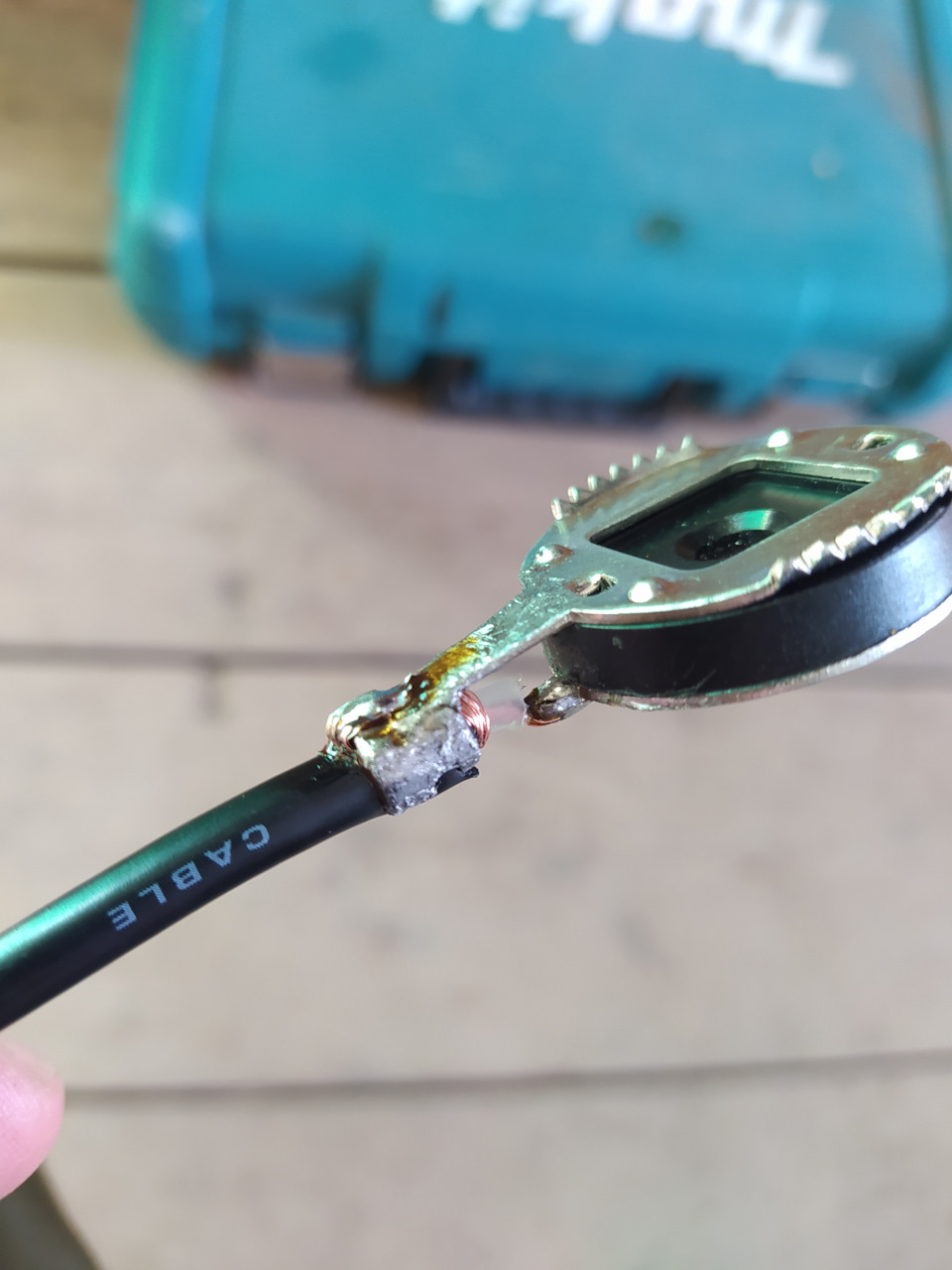 Шильдик "Жигули" на руль. — Lada 21073, 1,5 л, 2004 года | своими ...