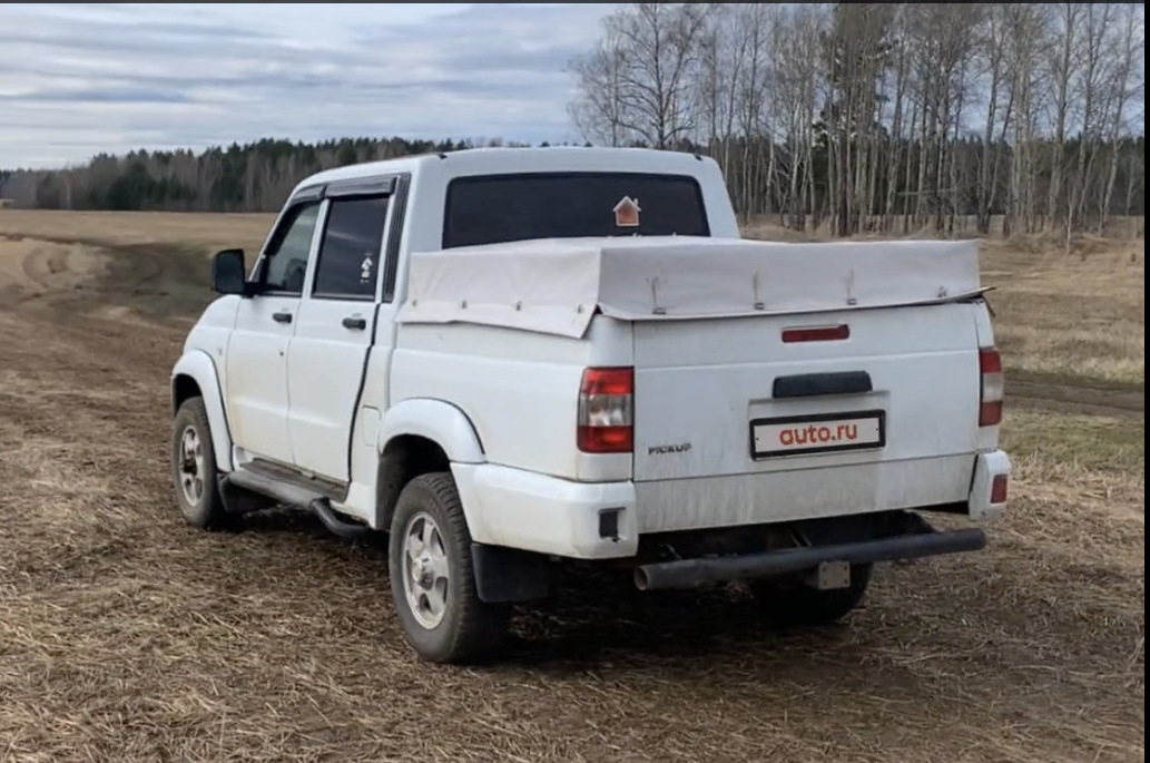 Тент на кузов уаз пикап — УАЗ Pickup, 2,2 л, 2012 года | аксессуары ...