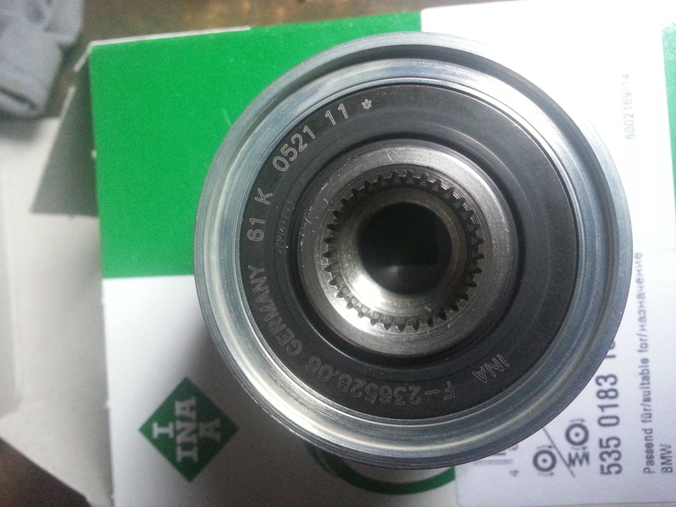 замена муфты генератора. — BMW 1 series (E81/E87), 2 л, 2005 года ...