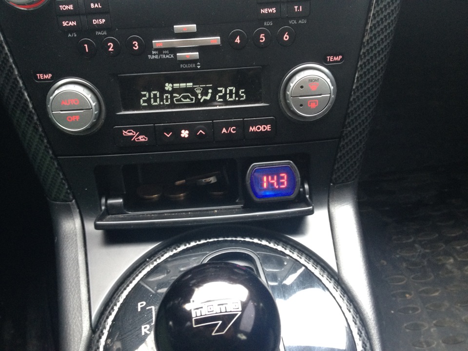 Вольтметр в прикуриватель (Очередная приблуда из Китая) — Subaru Legacy ...