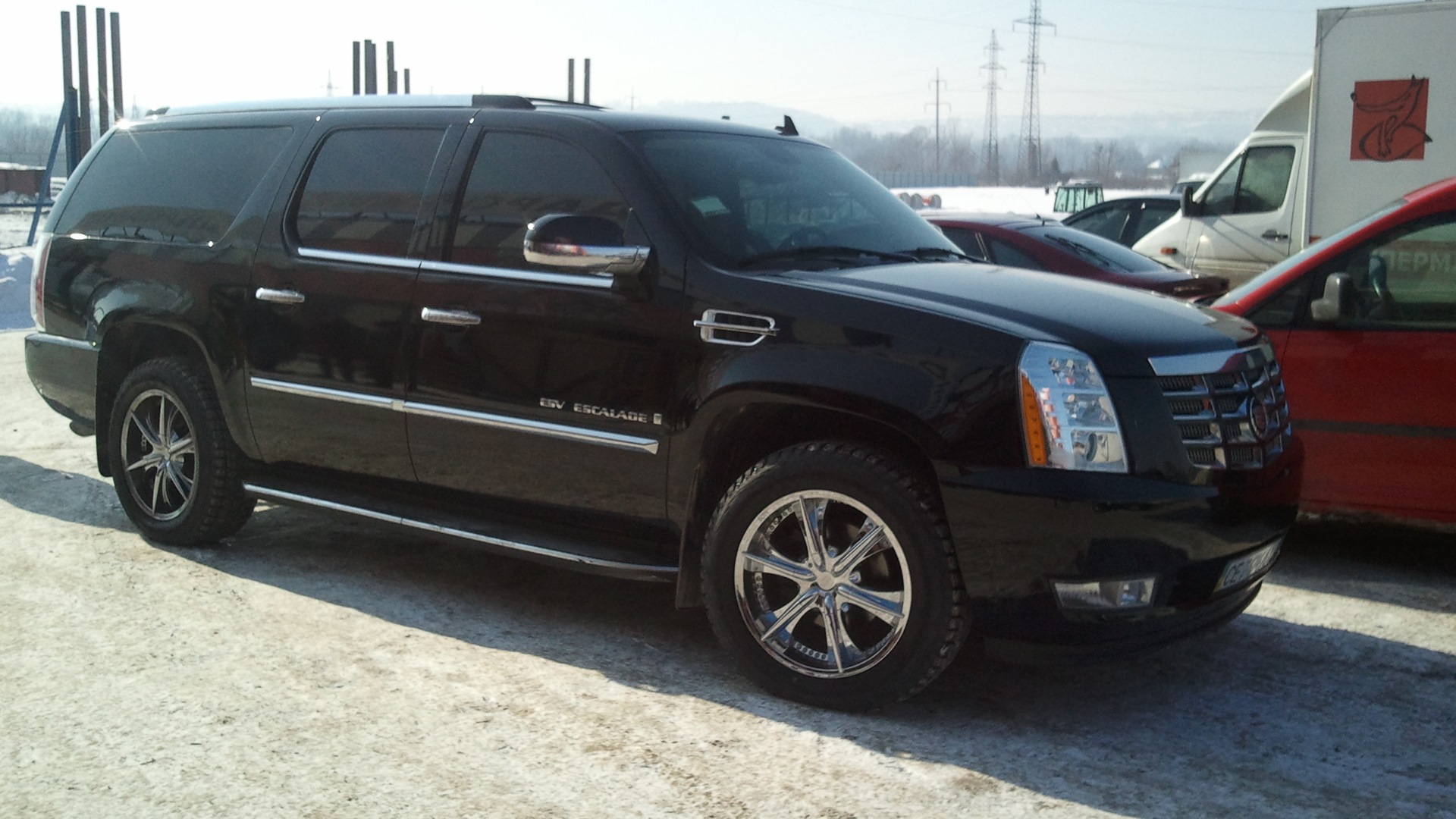 Cadillac Escalade (3G) 6.2 бензиновый 2008 | на DRIVE2