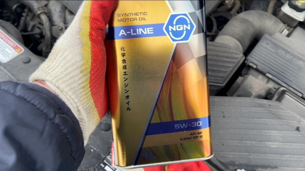 Наблюдение за маслом NGN A-LINE 5W-30, двигатель G4NA Kia Sportage ...