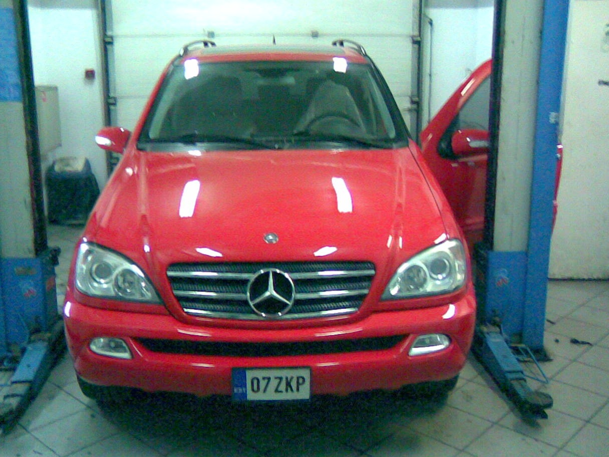 YeS to RED MercedeS!))) — Mercedes-Benz M-Class (W163), 5 л, 2002 года |  обкатка | DRIVE2