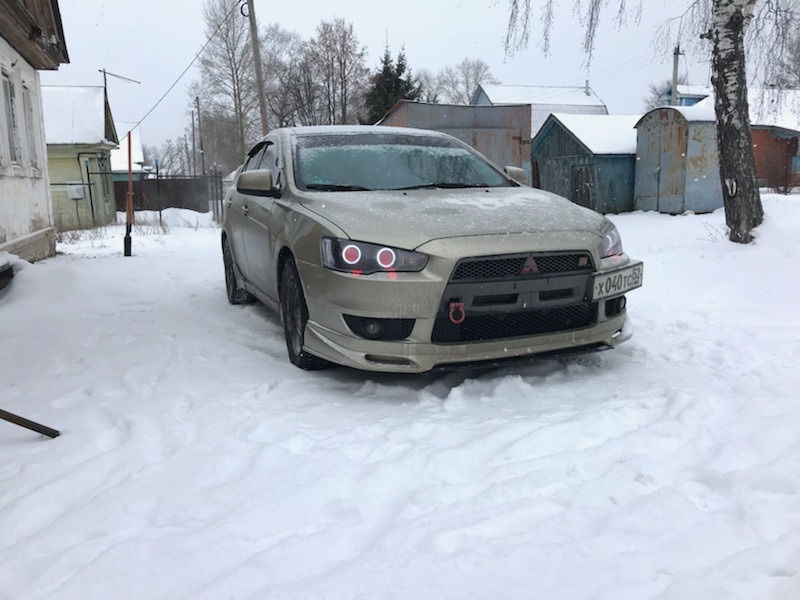 Photo from the logbook Mitsubishi Lancer X