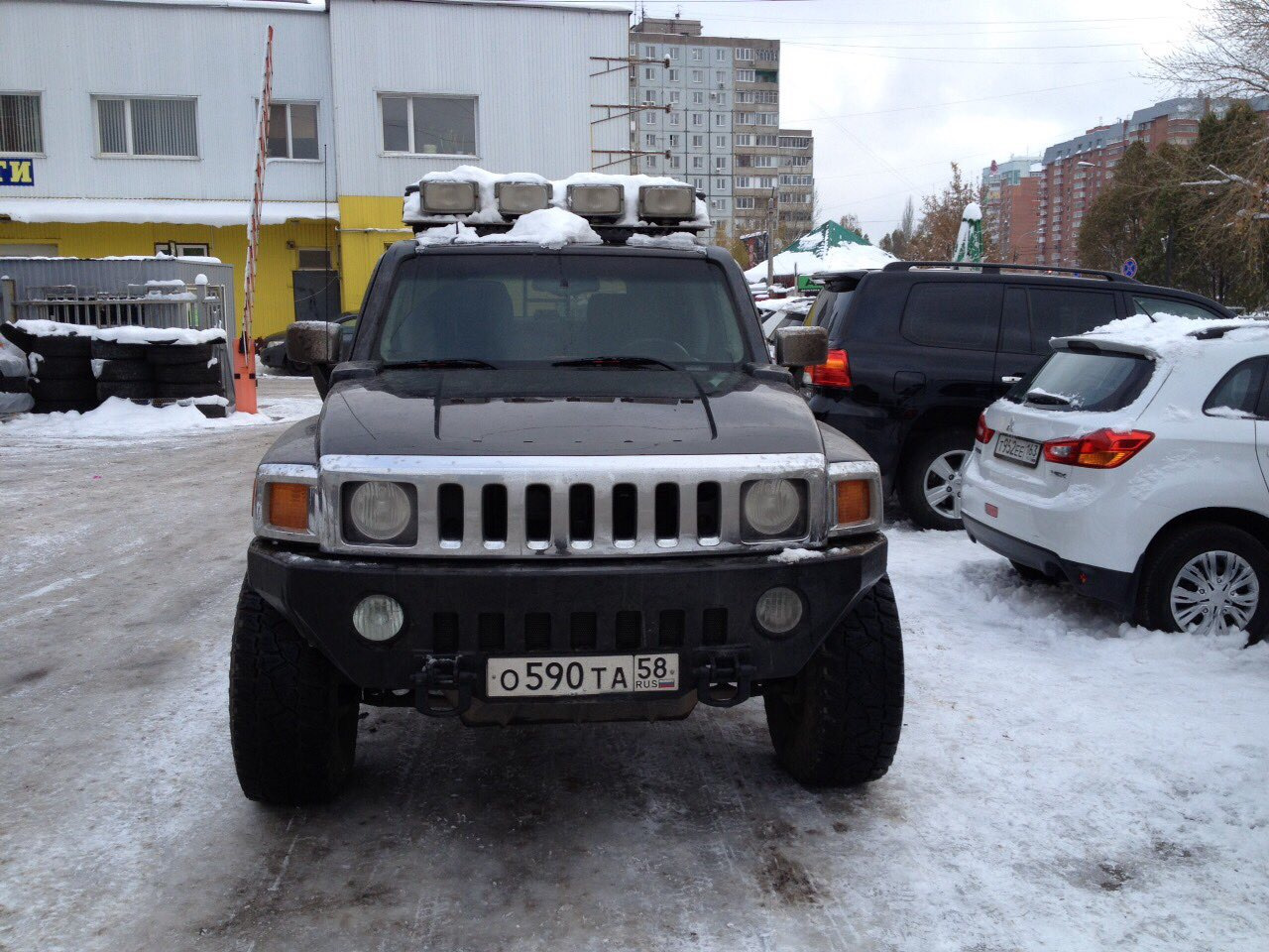 Вот это поворот! о_О — Hummer H3, 3,5 л, 2006 года | продажа машины | DRIVE2