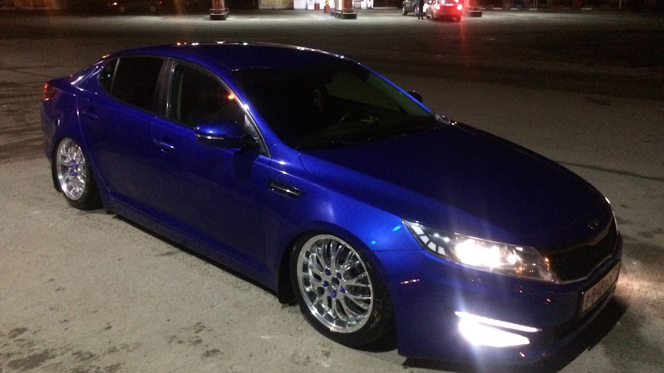 Хотим быть на воздухе(пневмоподвеска начало) — KIA Optima (3G), 2 л ...