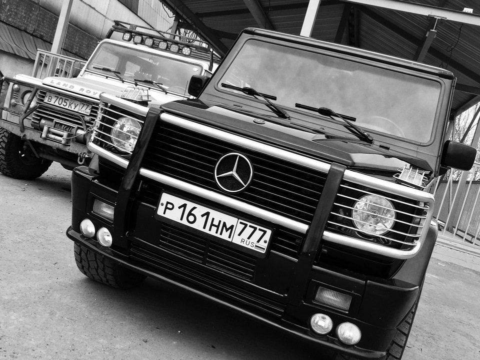 Просто фото — Mercedes-Benz G-Class (W463), 3,2 л, 1997 года | просто ...