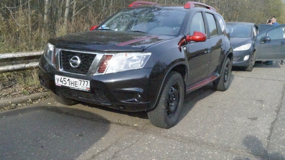 Дмитровский полигон НАМИ — Nissan Terrano III, 1,6 л, 2015 года ...