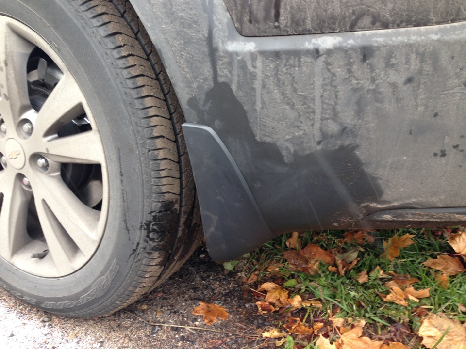 Зимняя резина или +10мм в клиренс — Chevrolet Captiva (1G), 2,2 л, 2014 ...