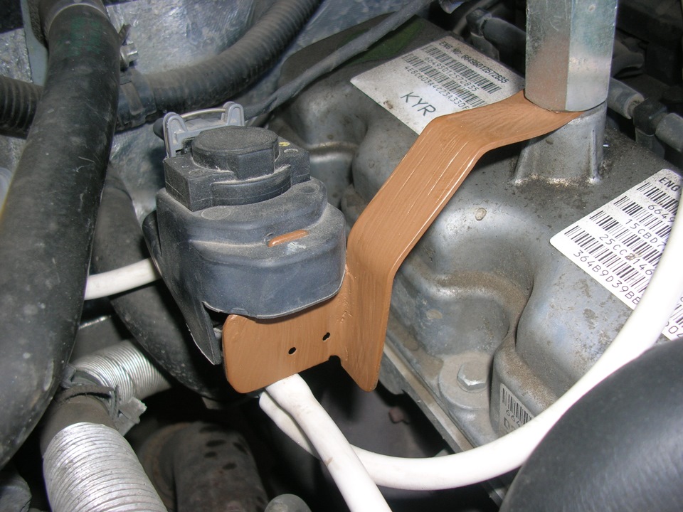 Перенос модулятора турбины — SsangYong Kyron, 2 л, 2011 года | своими ...