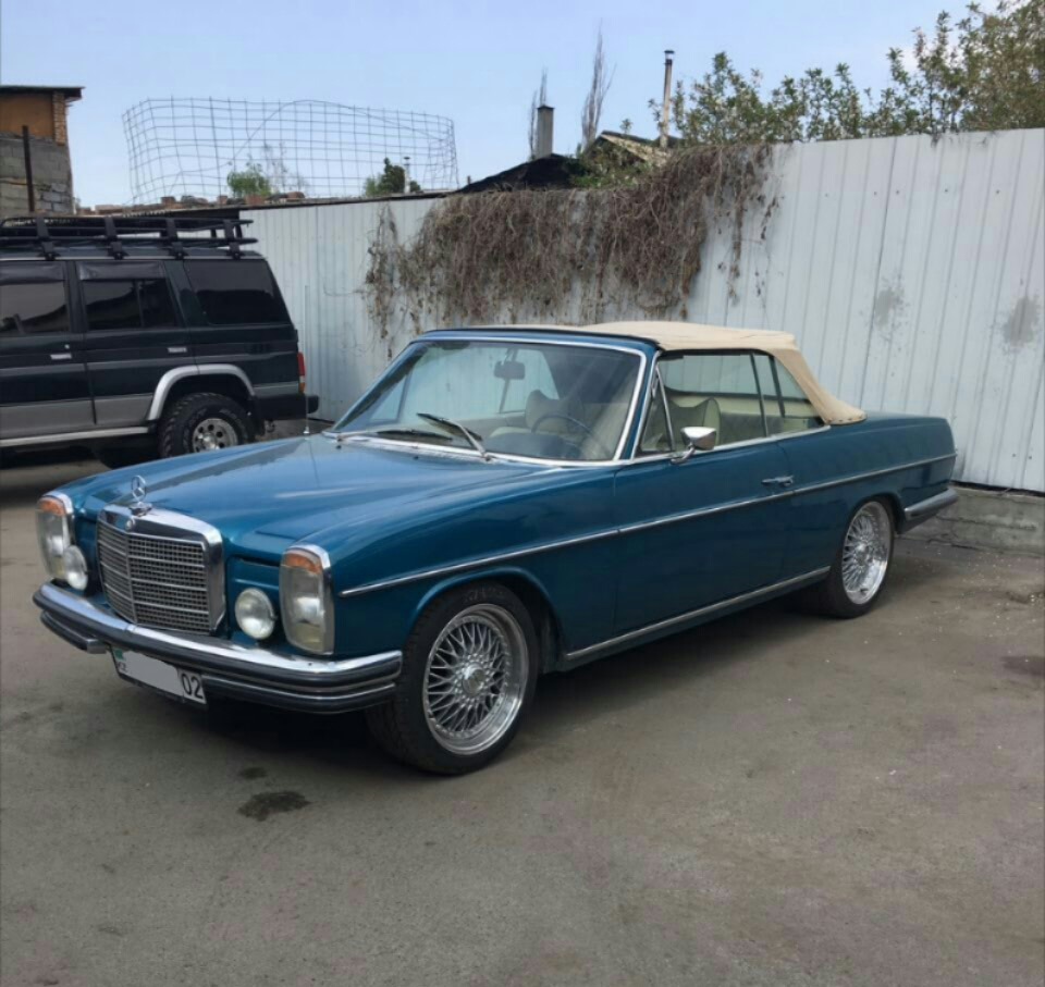 Аутентичный Mercedes W114 Cabrio в Алматы — DRIVE2