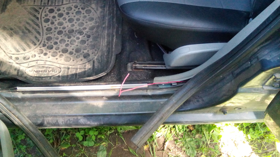 Установка парктроника sho-me y-2616. продолжение… — Renault Logan (1G ...