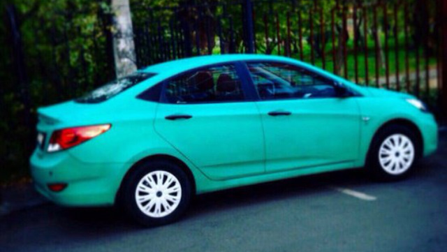 Hyundai Solaris бешеный огурец