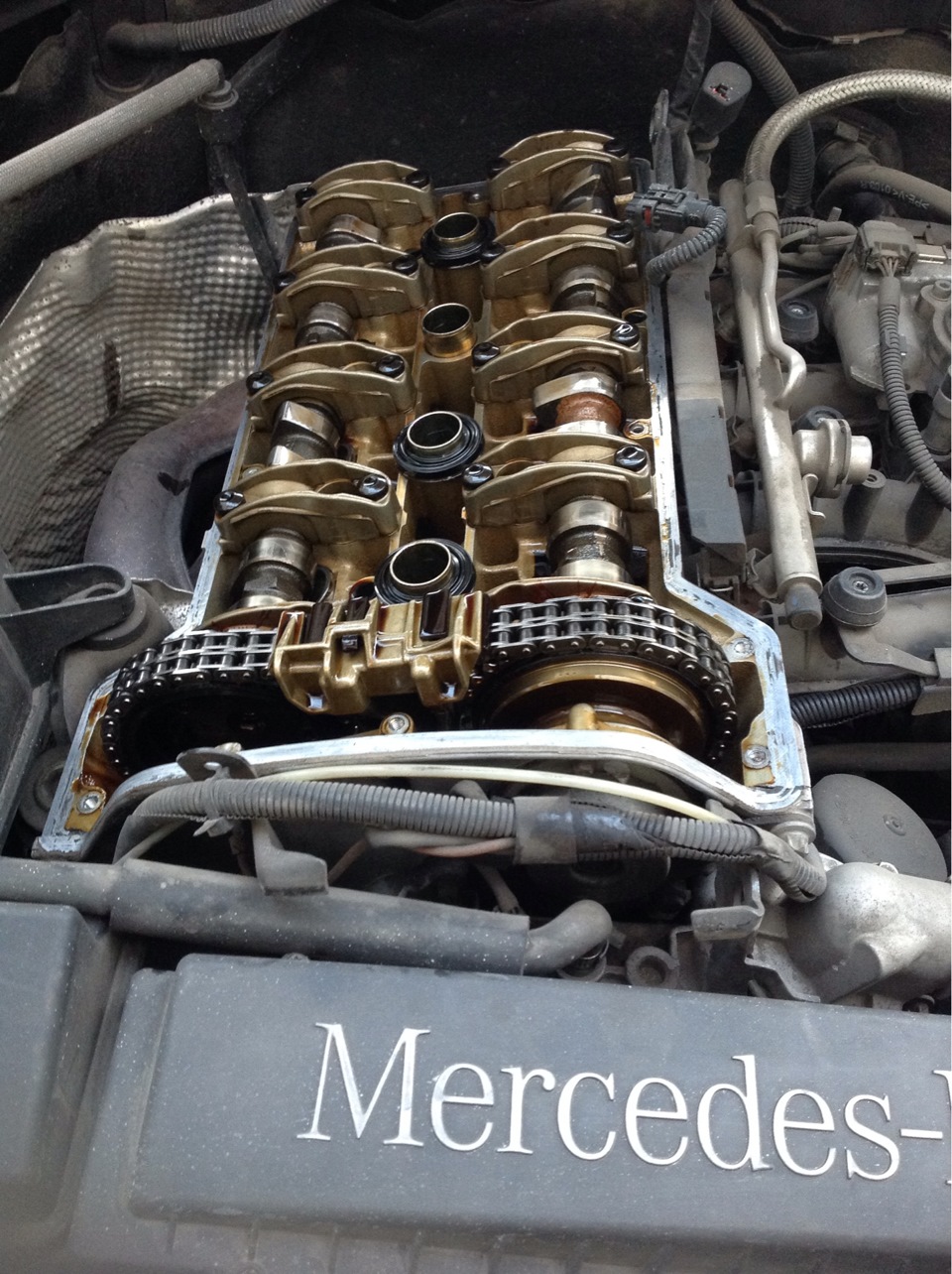 Фото в бортжурнале Mercedes-Benz C-Class (W203)